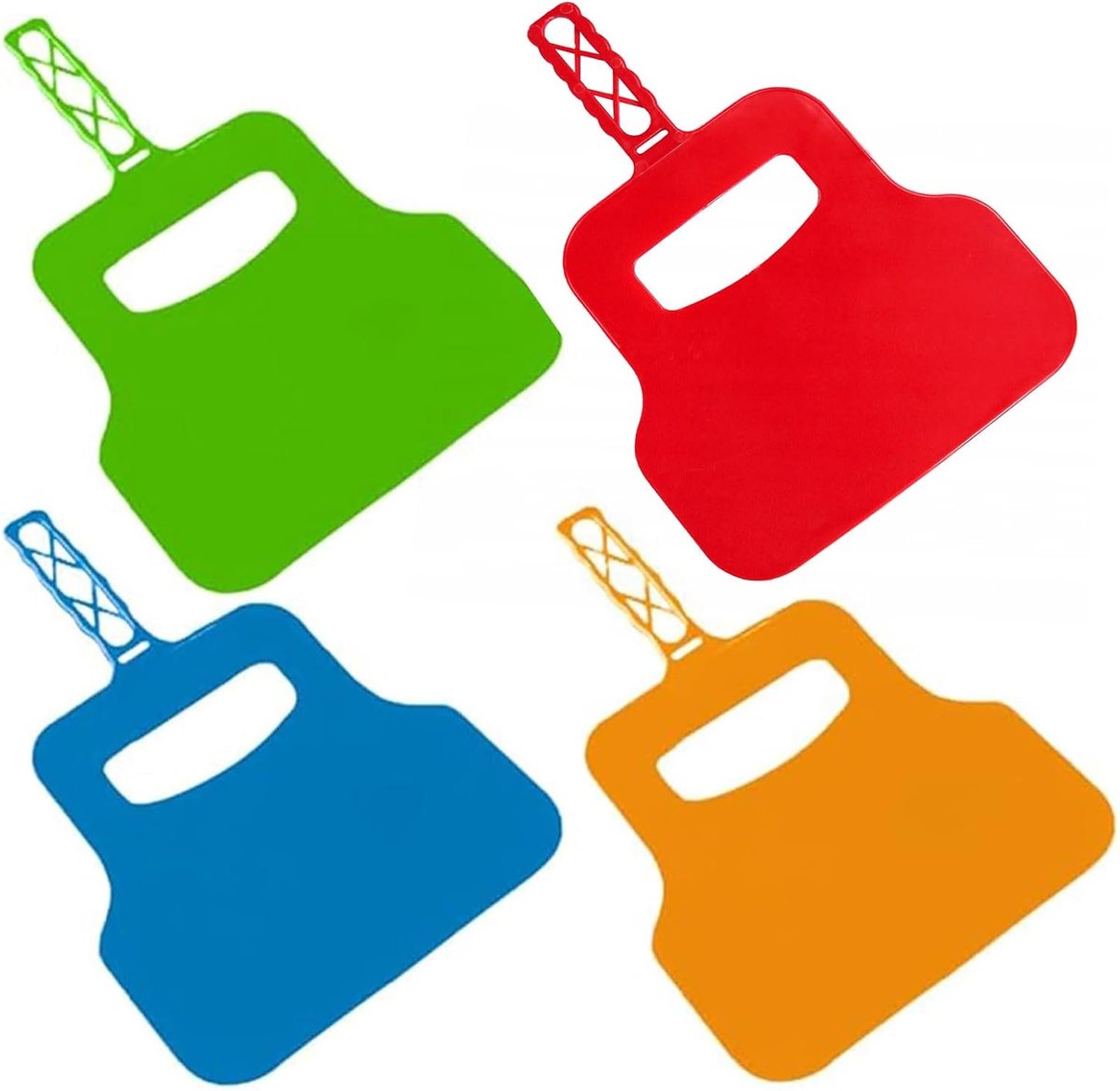 krachtige barbecue waaiers, grillwaaiers, weegschaal, draagbare handmatige ventilator voor de barbecue, handblazer voor koken buiten, grillwaaiers, handventilator, 4 stuks