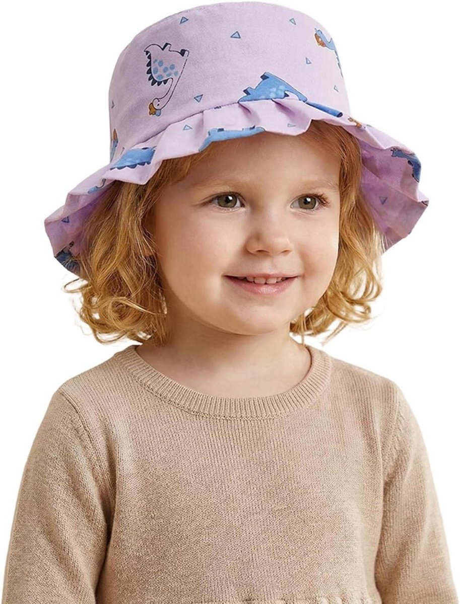 Kinder Zonnehoed - Baby Vissershoed - Strand en Buiten - Ademend Materiaal - Niet gespecificeerd - Zoals afgebeeld