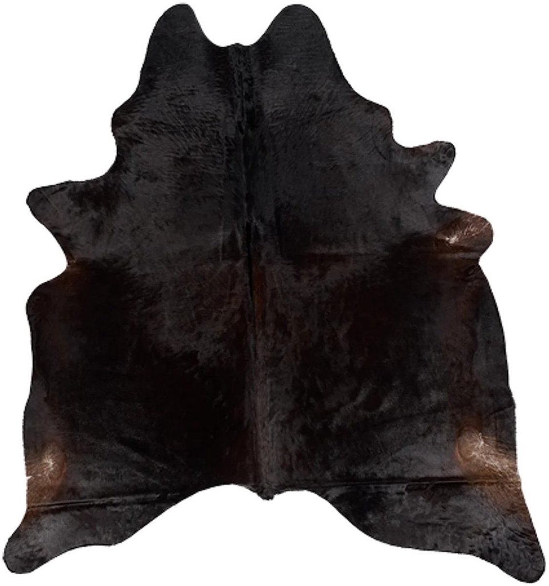 Koeienhuid Vloerkleed XXL (Extra Groot) - Effen-solid - 243 x 227 cm - Koeienkleed / Koeienvel / Dierenvel / Dierenhuid / Koehuid Tapijt