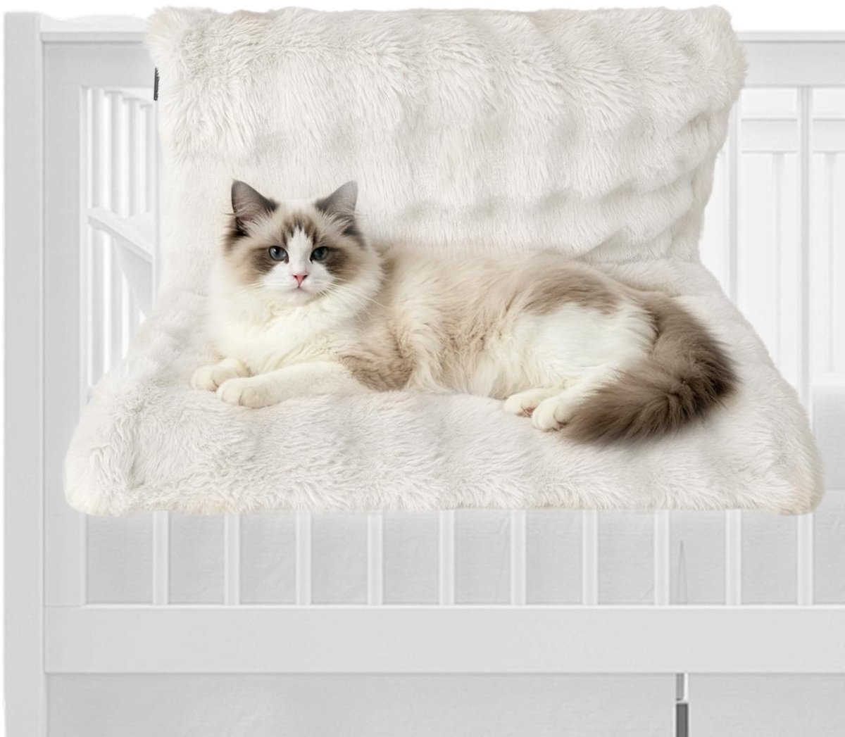 Kattenbed voor verwarmingen, kattenverwarmingsmat met behaaglijke pluche hoes, kattenbed voor verwarmingen, knuffelig kattenverwarmingbed, verwarmingsmat katten voor alle radiatoren