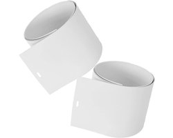 Reservelamellen Jaloezieën - Lamellen Set - Raamdecoratie Repareren - Duurzaam PVC Materiaal - 210 cm - Wit