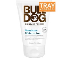 BULLDOG SKINCARE FOR MEN SENSITIVE MOISTURISER GEZICHTSCREME 4 X 100 ML
