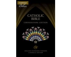 ESV-CE Catholic Bible, Cornerstone Edition, Black Imitation Leather, ESC662:T