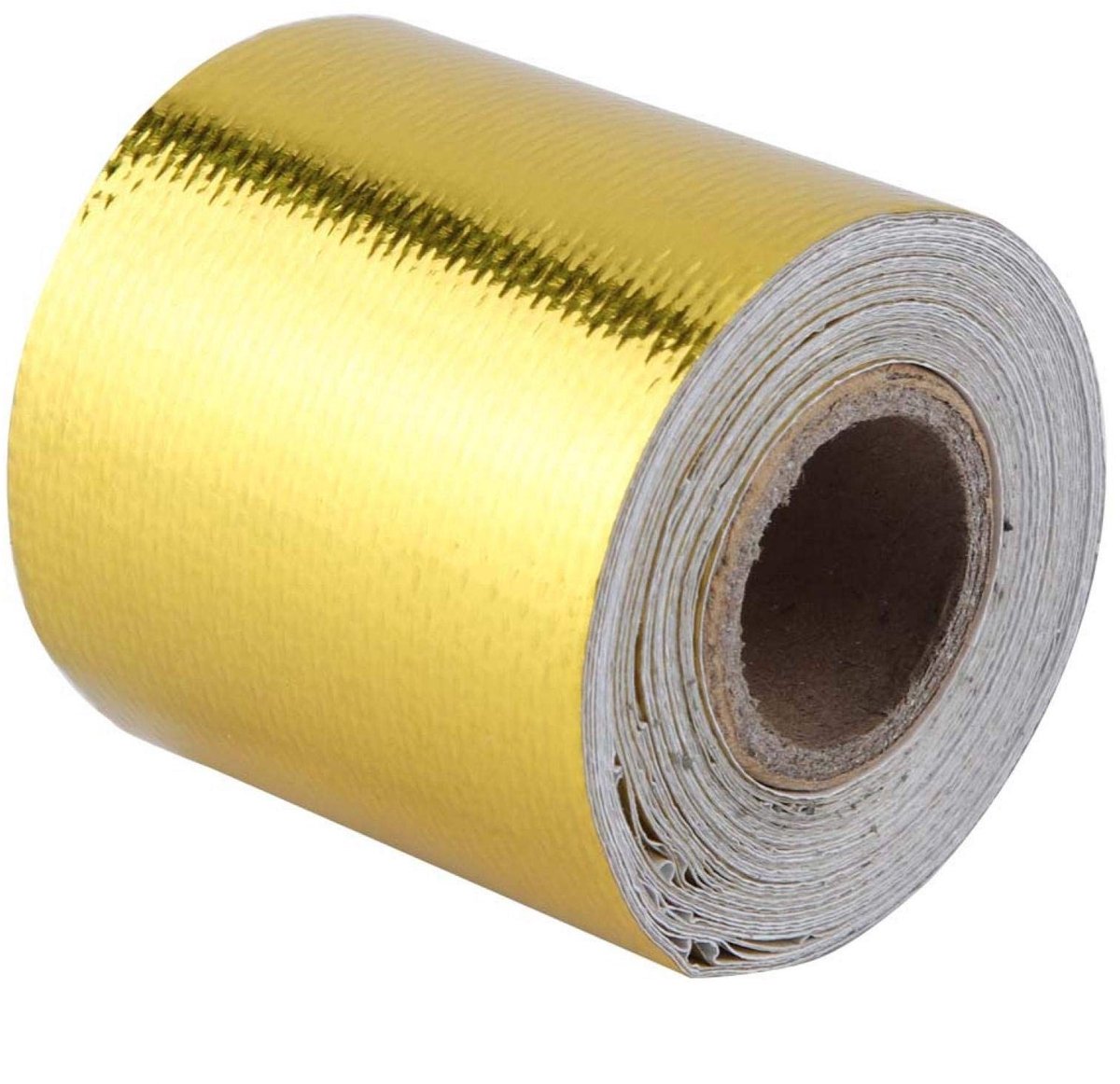 Dailygoods- Warmtebeschermingsband - Isolatietape Aluminium - Hoge Temperatuur Weerstand - Geluidsabsorberend - Vlamvertragend - Lichtgewicht en Eenvoudig aan te Brengen