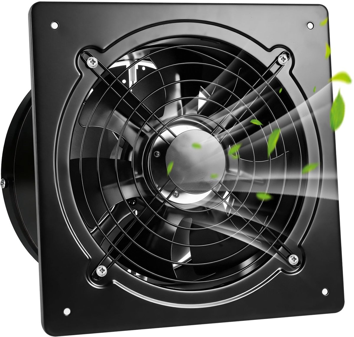 Dailygoods - 250 mm Afvoerventilator met Terugloopklep