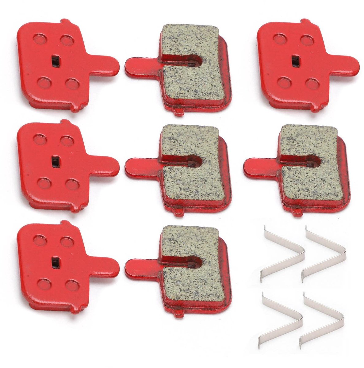 Dailygoods - 4 Paar Duurzame Hars BB5 Remblokken voor Fietsen