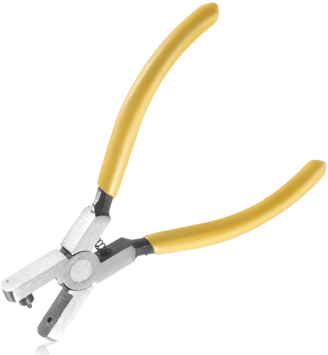 Dailygoods- Gatenpons Ergonomisch Ontwerp - Leer Perforator - Antislip Handvat - Handgereedschap - DIY Accessoires - Voor Horlogebanden - Leerpunt