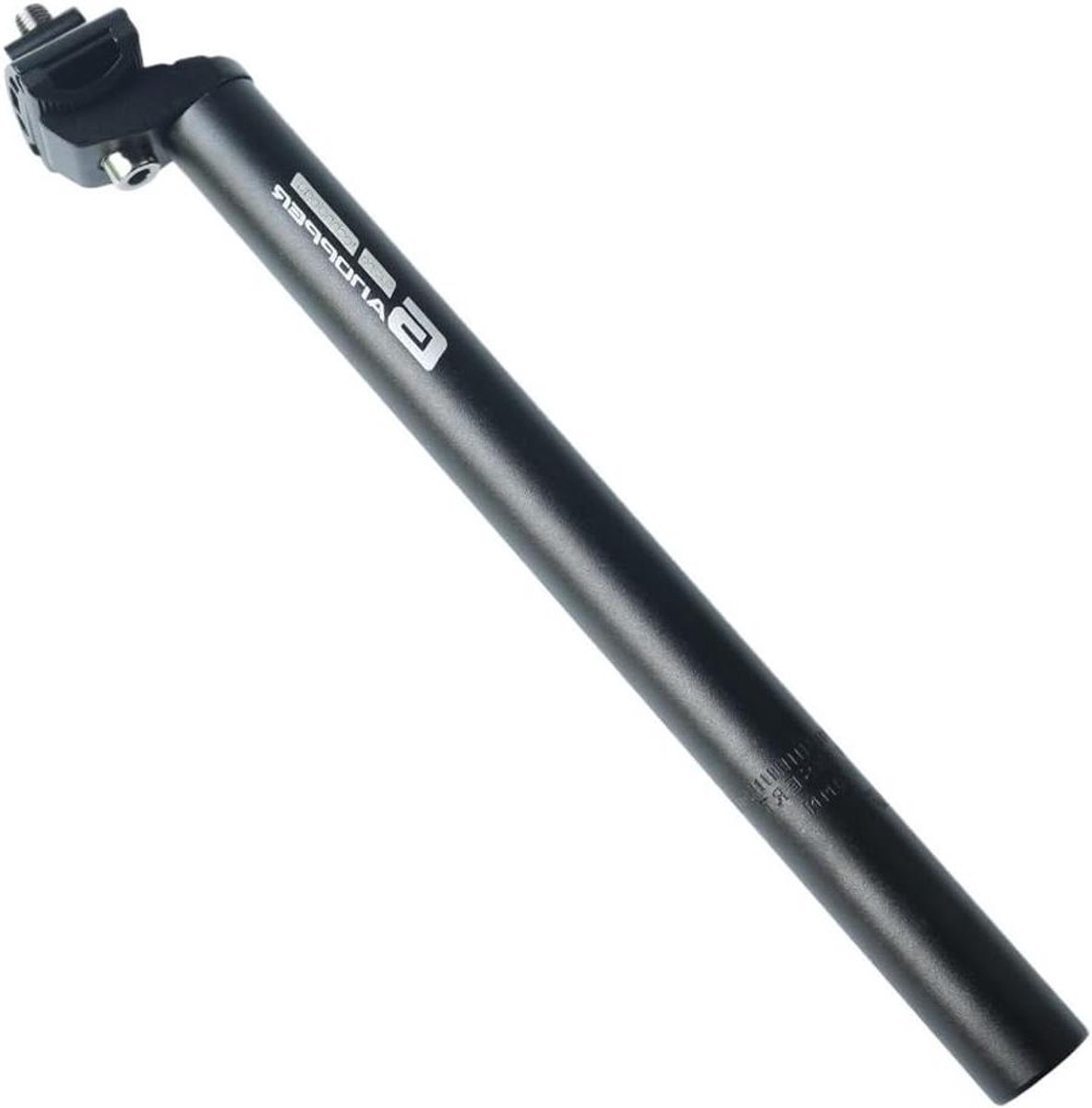 Fiets Zadelpen - Zadelbuis Fiets - Comfortabel Fietsen - Sterke Aluminium Legering - 316 x 350 mm - Zwart