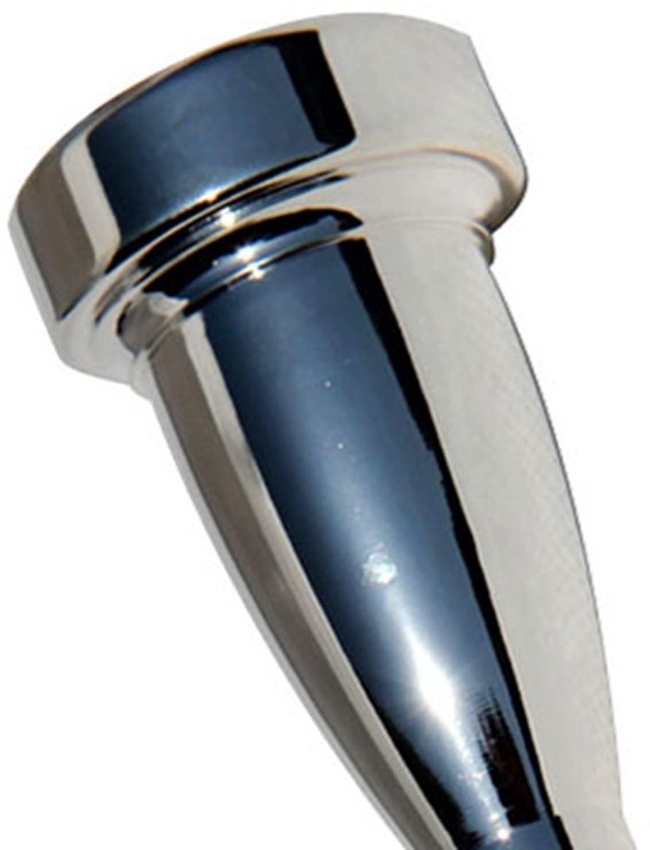 Dailygoods- Trompet Mondstuk Verzilverd - Koper - Vervanging - Geschikt voor Bach/Conn - Comfortabel Gebruik - Robuust Design