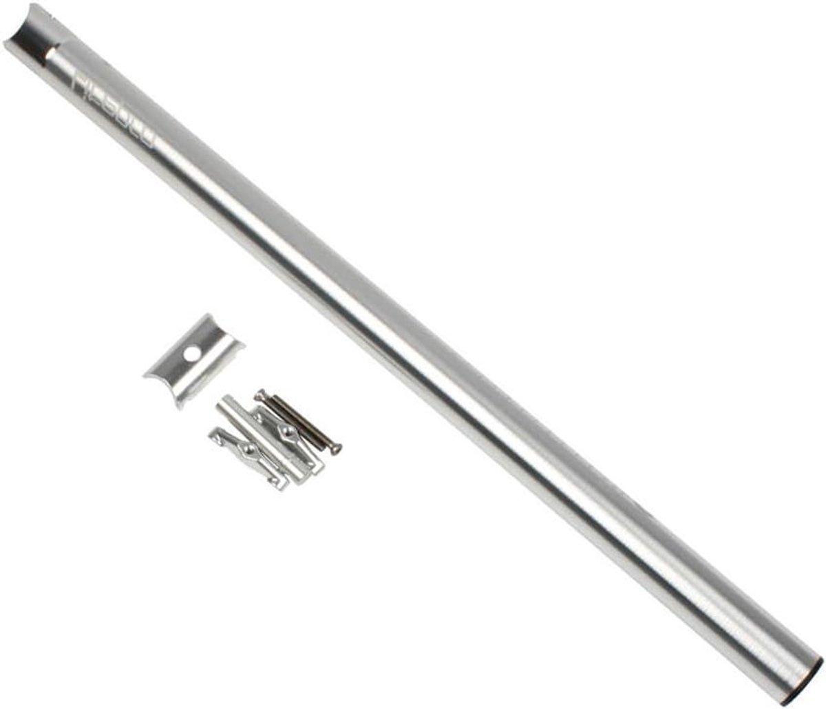 Fiets Zadelpen - Zadelbuis Staaf - Fiets Upgrade - Ultralicht Aluminium - 31.8 x 580mm - Zilver