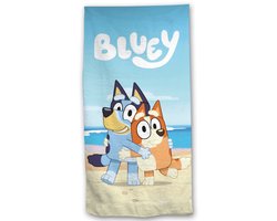 Bluey strandlaken beach 70 x 140 cm blauw