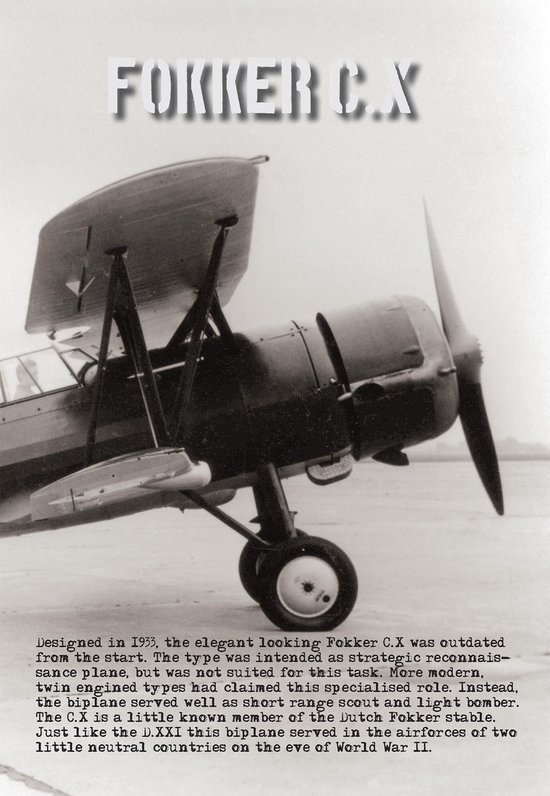 Fokker C.X - cover