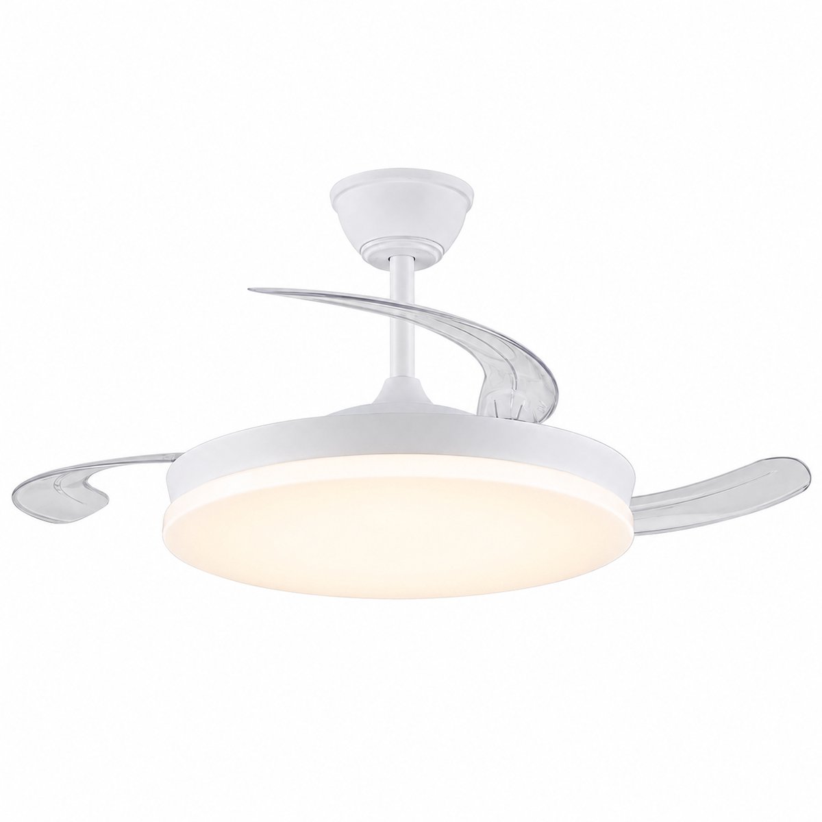 CristalRecord - Plafondventilator Milky Eco Ø 106 cm wit