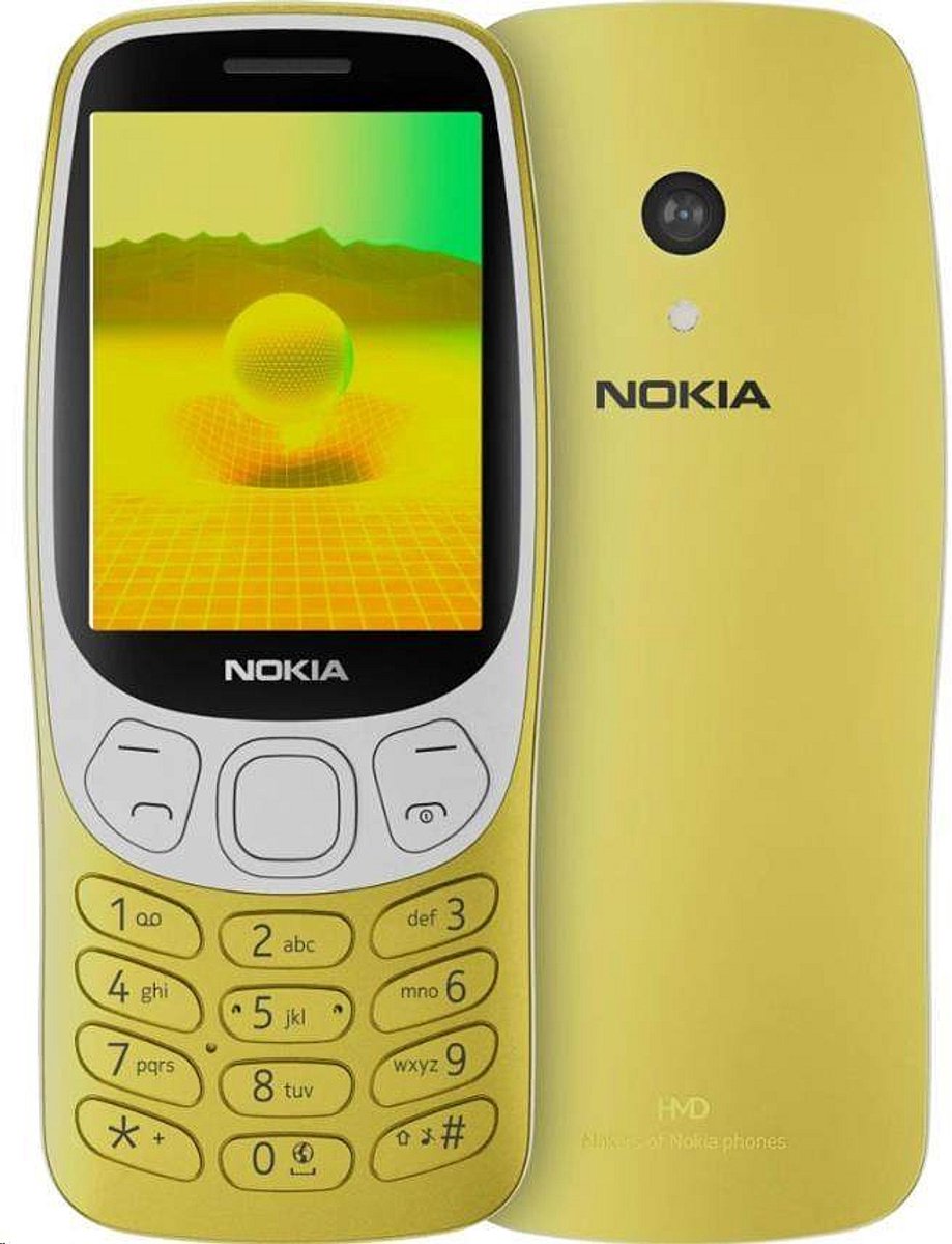 HMD Nokia 3210 (2024) 6,1 cm (2.4") 89 g Goud Basistelefoon