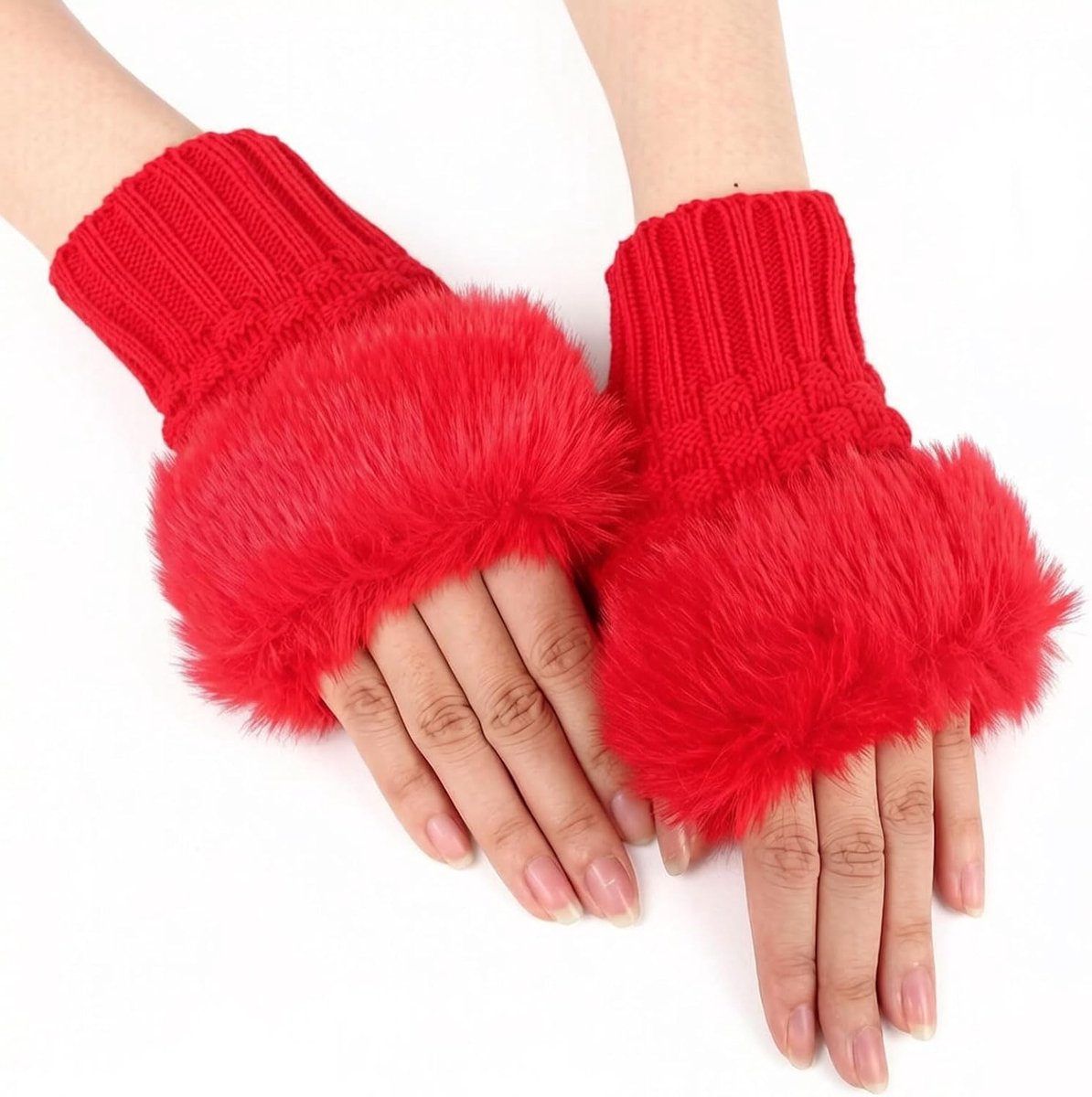 Vingerloze handschoenen - Alpaca wol - Warm en comfortabel - Ideaal voor buitenactiviteiten - ShopVlot