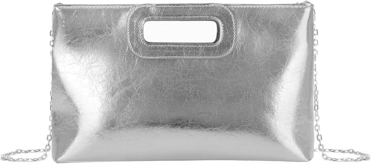 Dames Clutch Tas - PU Leer - Elegante Avondtas - Perfect voor Bruiloft - ShopVlot