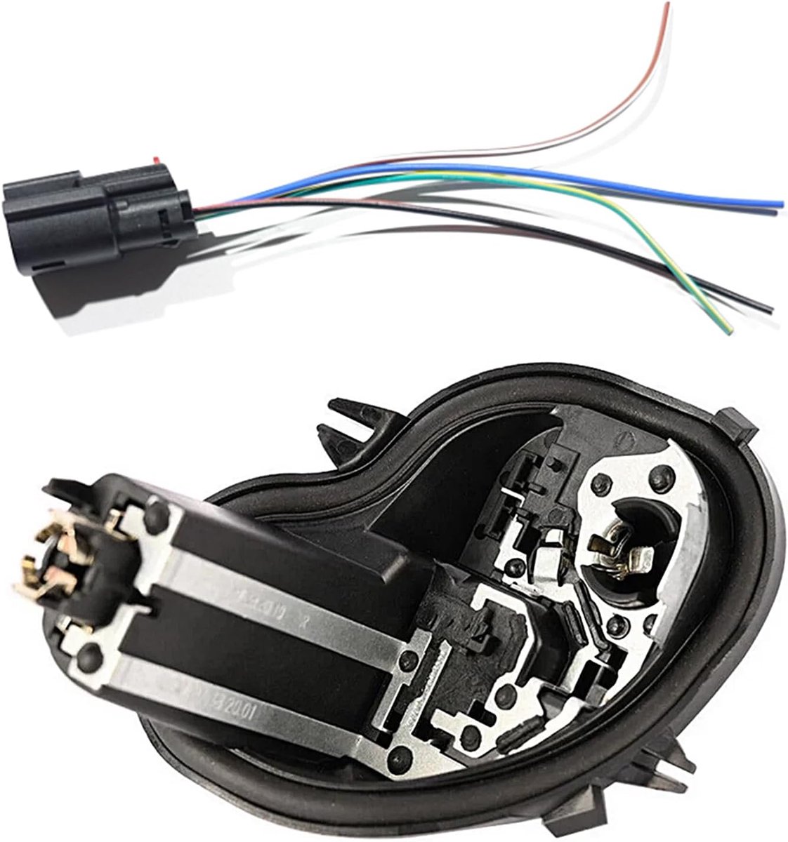Lamphouder links, achterlicht, lamphouder met reparatiedraad, gloeilamphouder, achterlichthouder, compatibel met - ShopVlot