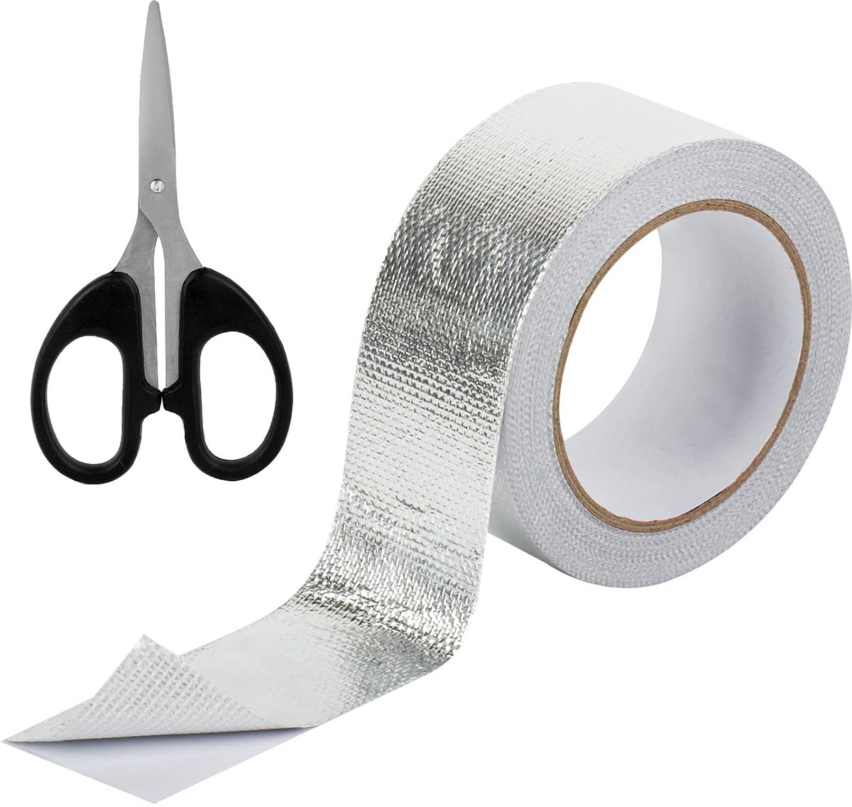Aluminium Adhesive Tape, Heat Resistant Tape, 50mm x 20m Aluminum Tape - ShopVlot