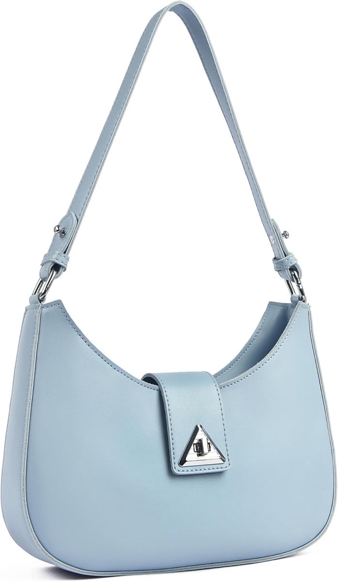 Travistar Women's Shoulder Bag, Small Wide Belt, Modern Bag, Stylish Waist Bag Made of Vegan Leather, Chest Bag with - ShopVlot