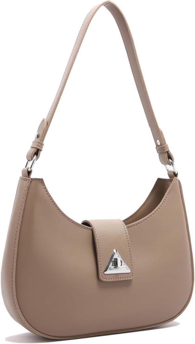 Travistar Women's Handbag Small Elegant Shoulder Bag PU Leather Hobo Bag Y2k Bag Saddle Bag Aesthetic Evening Bag - ShopVlot