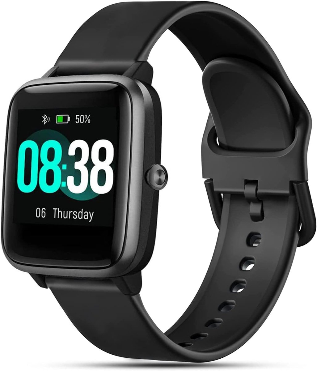 Horloge Band 19mm - Zacht Silicoon - Voor ID205S ID205G ID215G - Comfortabel en Duurzaam - ShopVlot