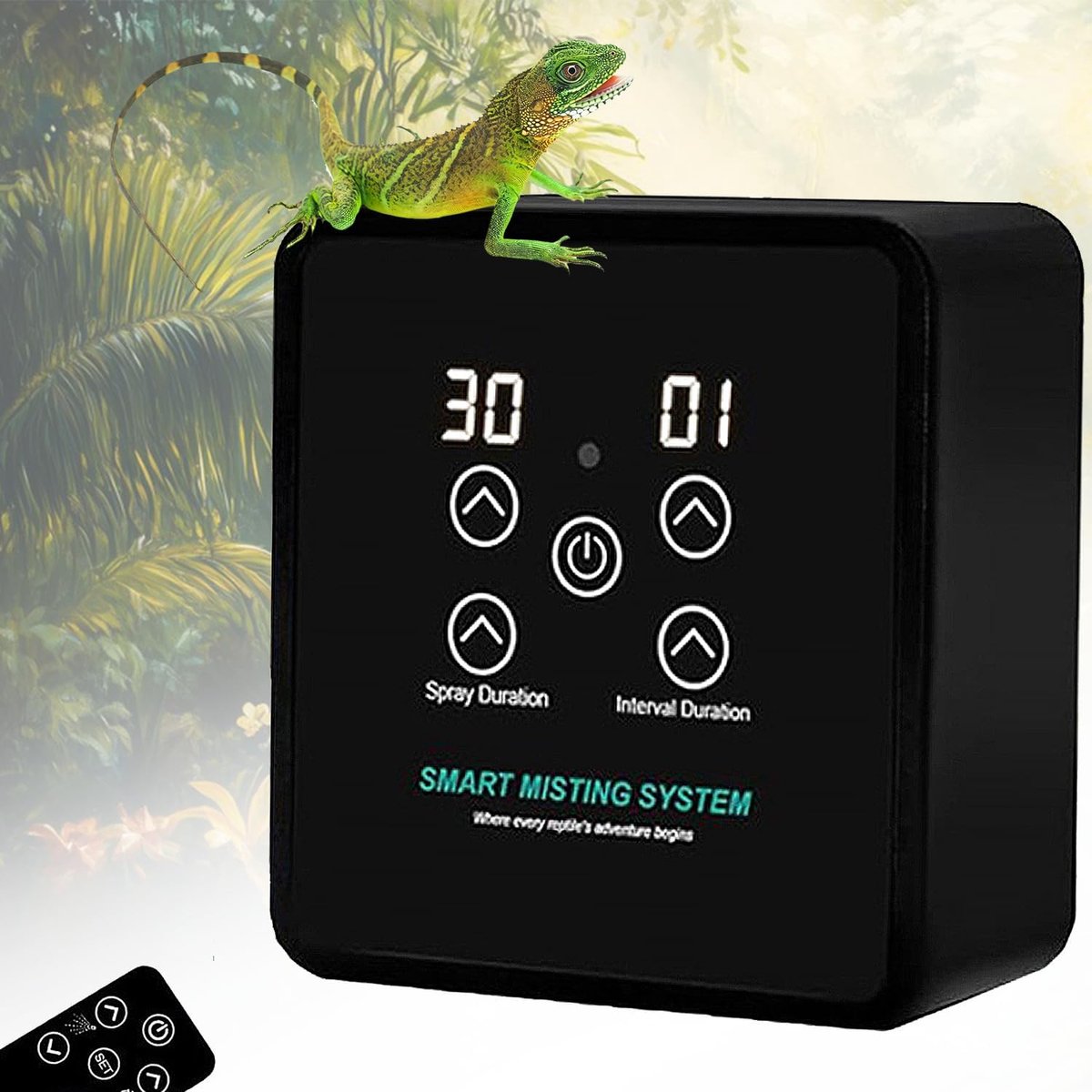 Reptielen mist systeem - intelligente luchtbevochtiger - met slang en nozzles - ShopVlot