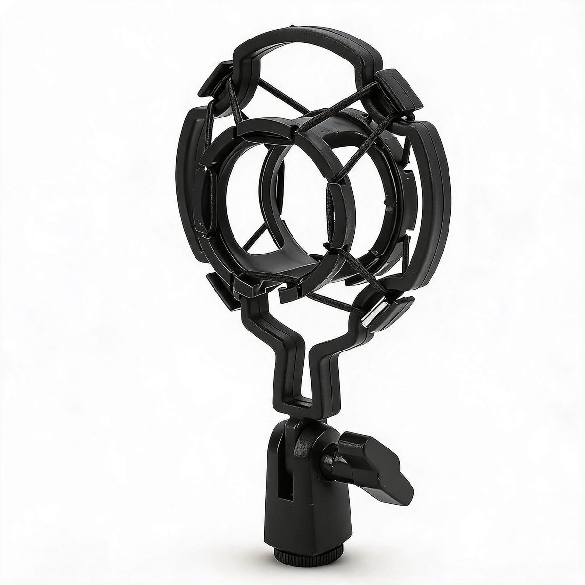 Microfoon Shock Mount - Universele Microfoonhouder - Anti-vibratie en verstelbaar - Ideaal voor opnemen - ShopVlot