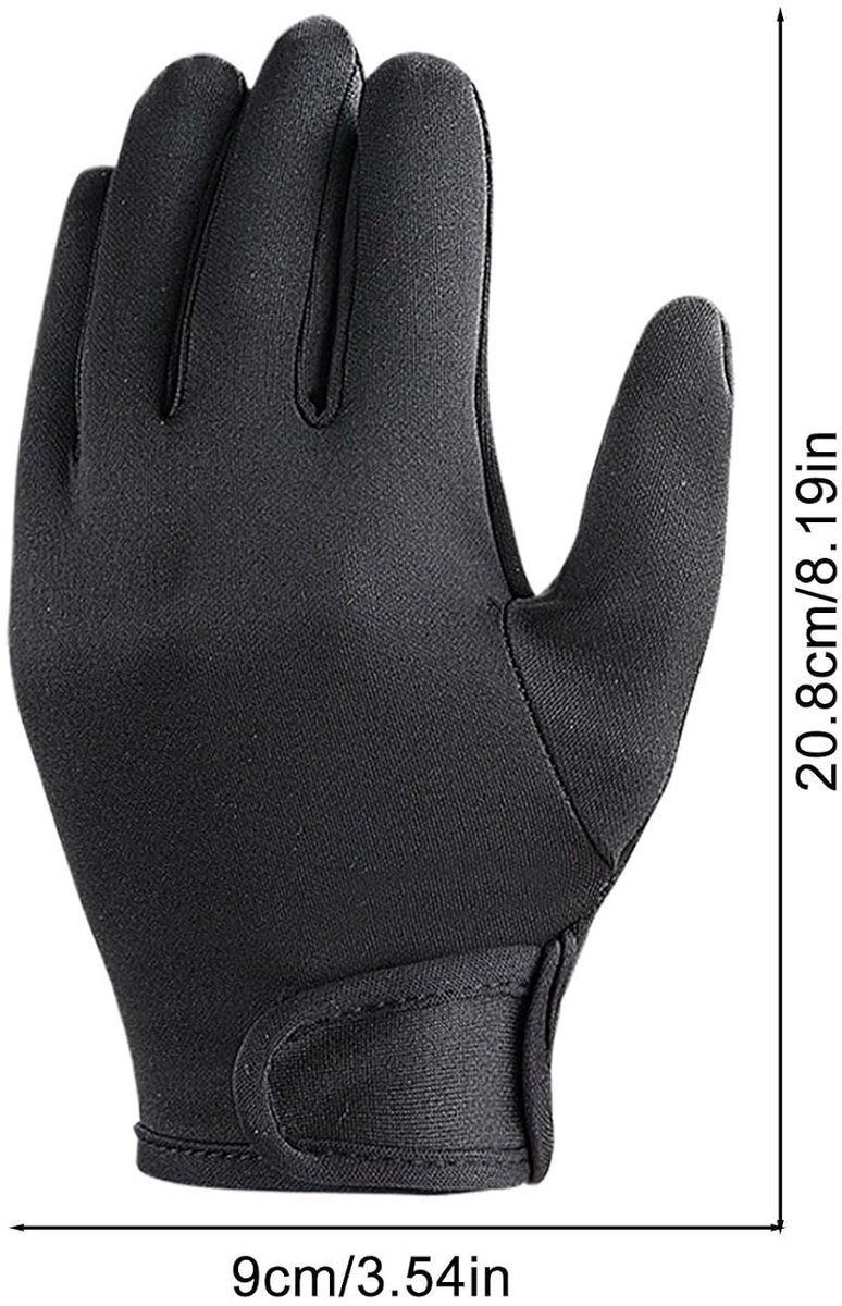Thermische kappershandschoenen, professionele hittebestendige haarhandschoenen, thermische handschoenen, professionele hittebestendige handschoenen, herbruikbare handschoenen, dik, antislip, voor
