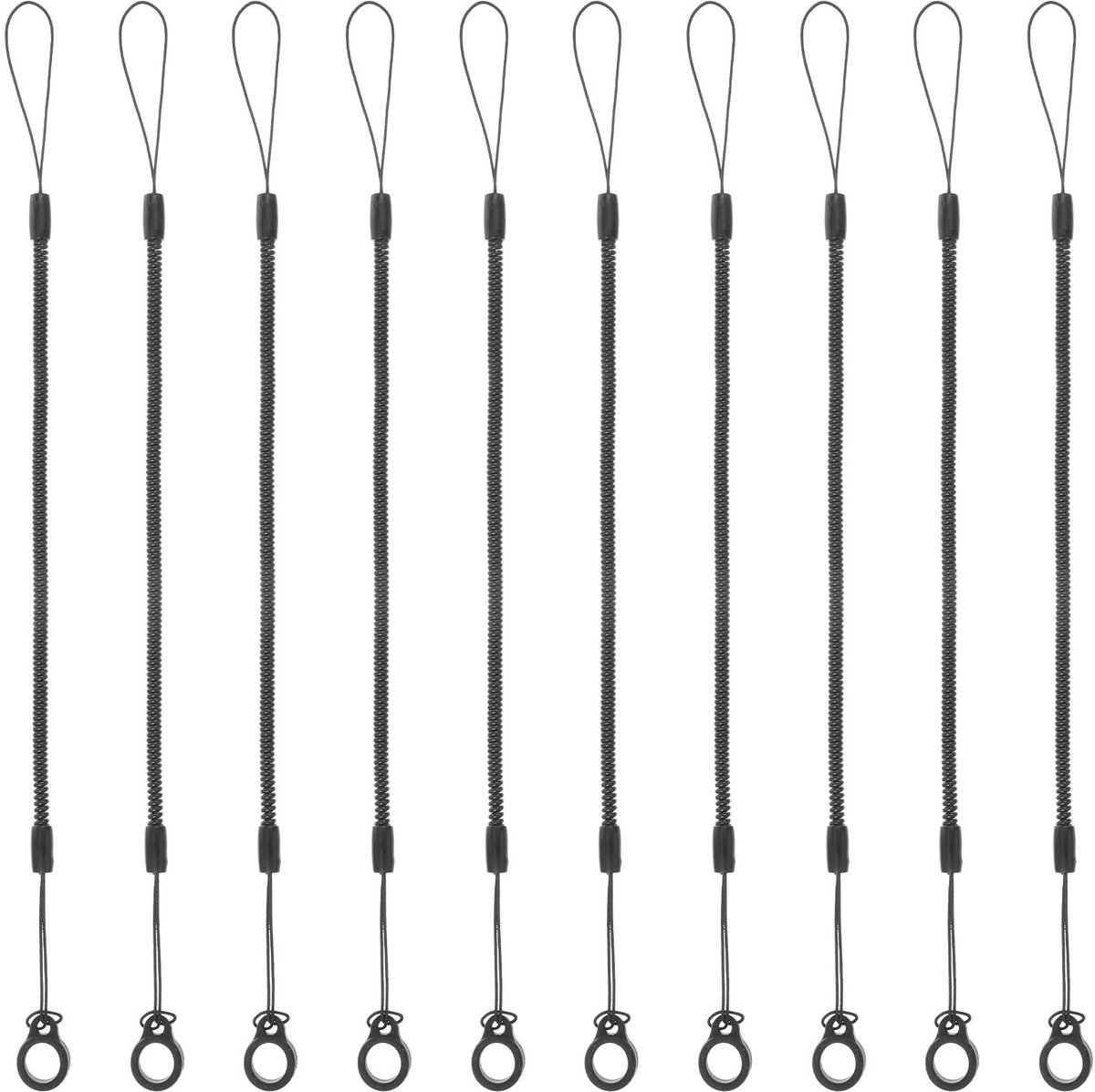 Solidchoice - Set van 10 Elastische Spiral Bands voor Tekenen en Touchscreen