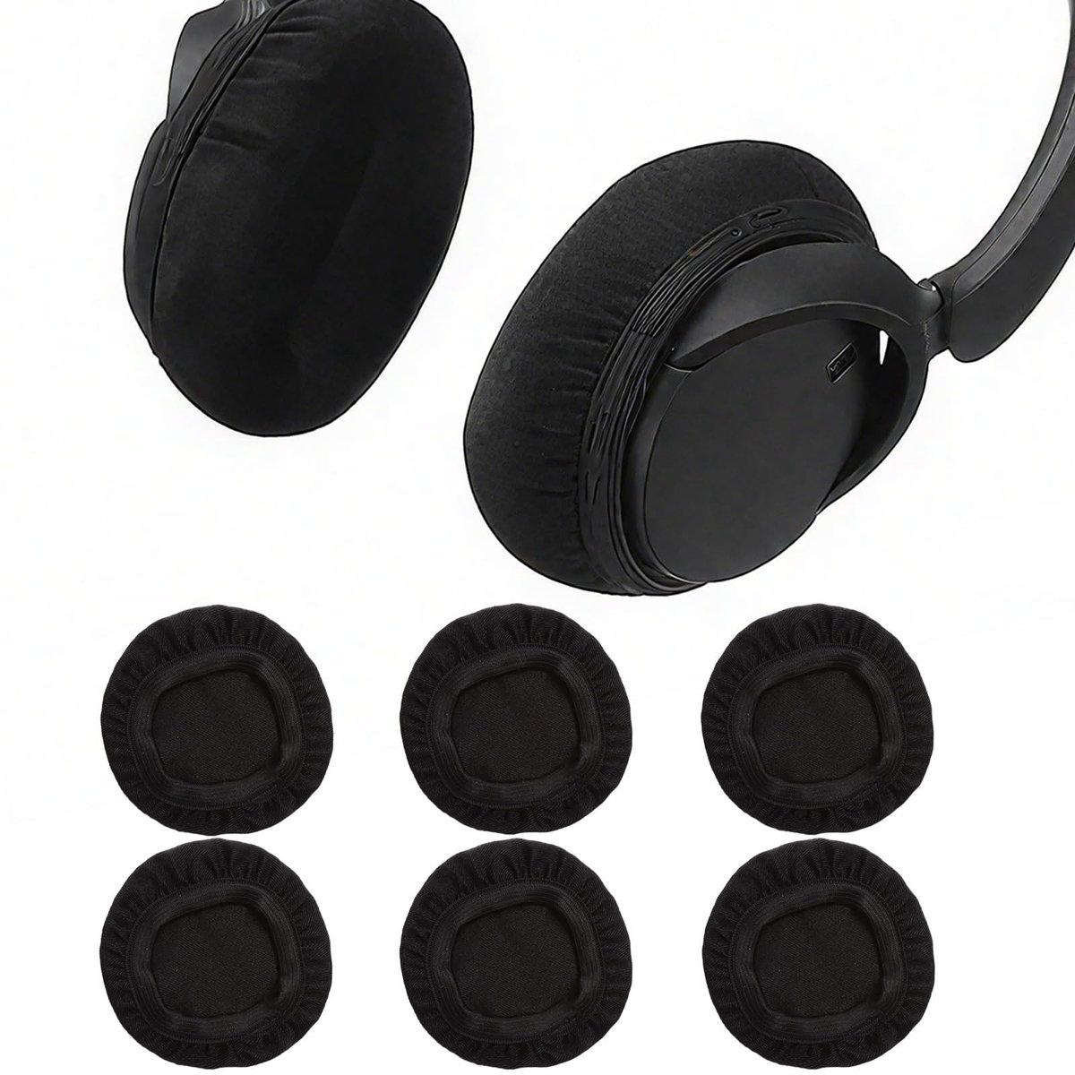 Solidchoice - Stretchable Covers voor Hoofdtelefoons (6 Stuks)