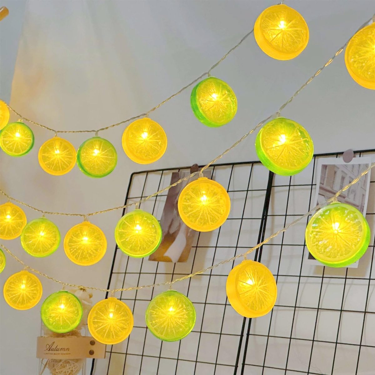 Solidchoice - LED Fairy Lights met Citroen Schijven voor Decoratie