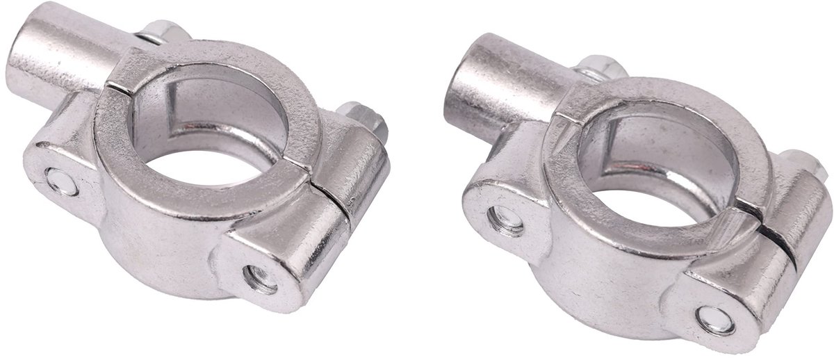 Solidchoice - 2x Universele Handlebar Mount Fixing Clamps voor Motoren