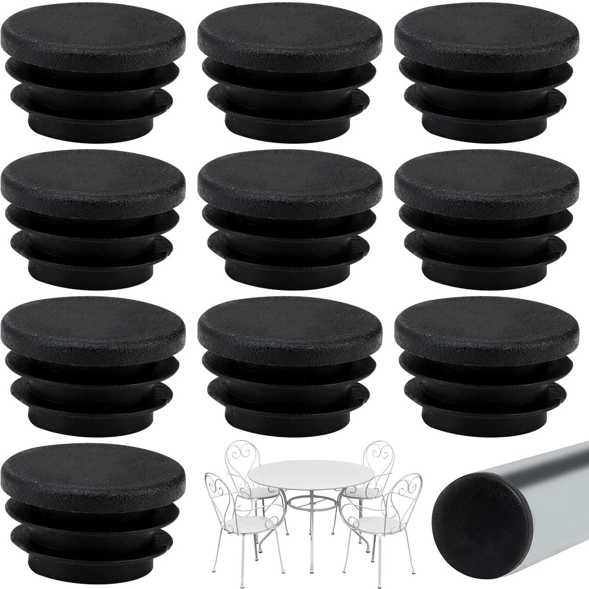 Solidchoice - Set van 10 Slat Stops voor Bescherming van Meubels