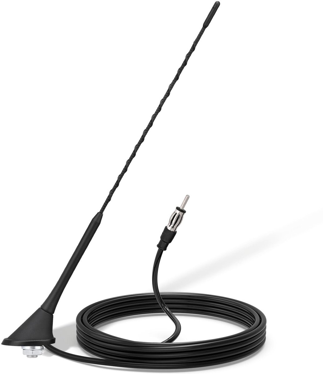 Solidchoice - FM/AM Autoantenne met Montagebasis en 5m Kabel