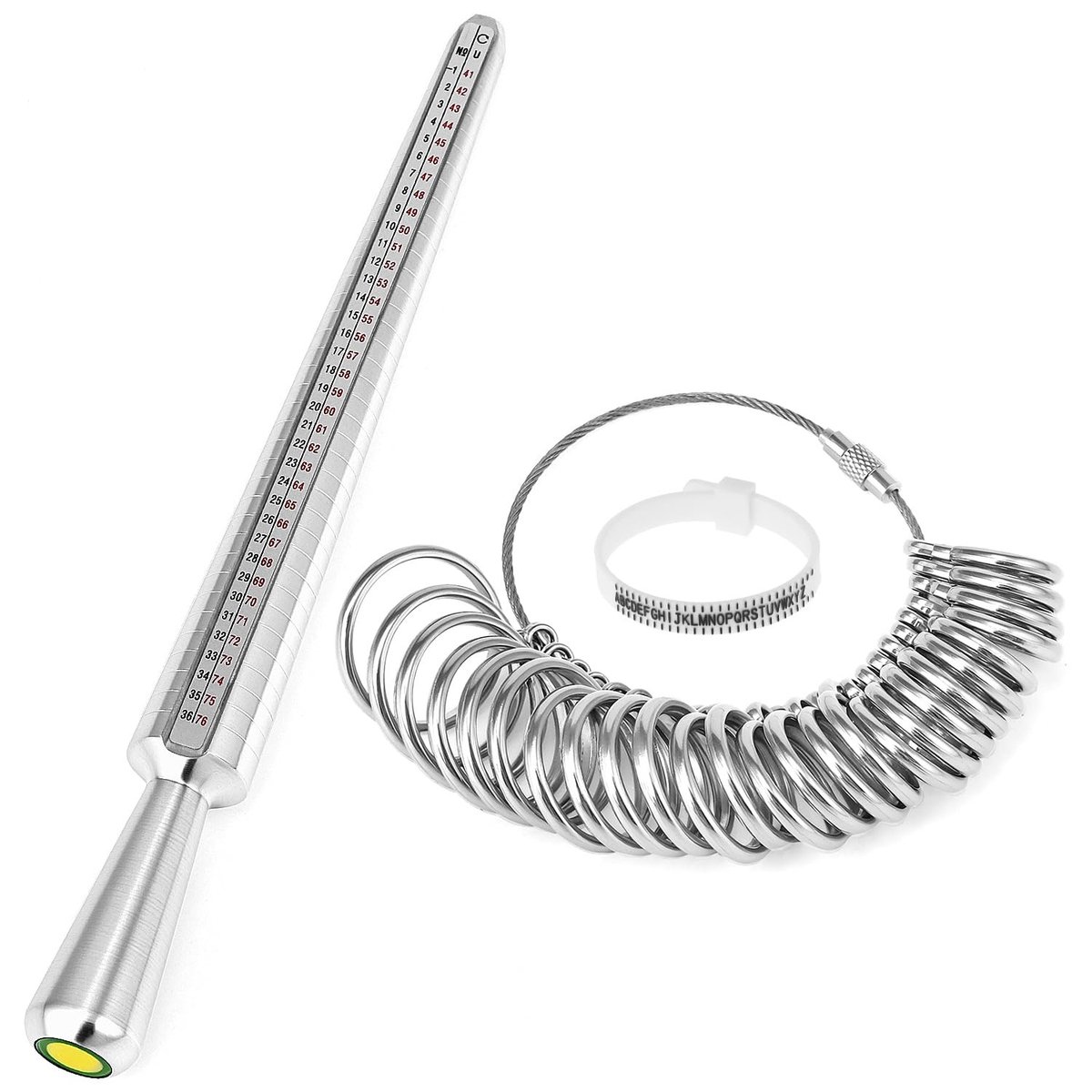 Solidchoice - Ringmaat Meter voor Nauwkeurige Ringmaat Bepaling