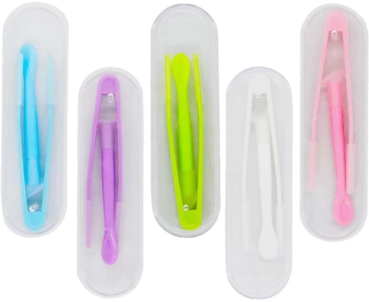 Solidchoice - Set van 5 Contactlenshouders met Reisset
