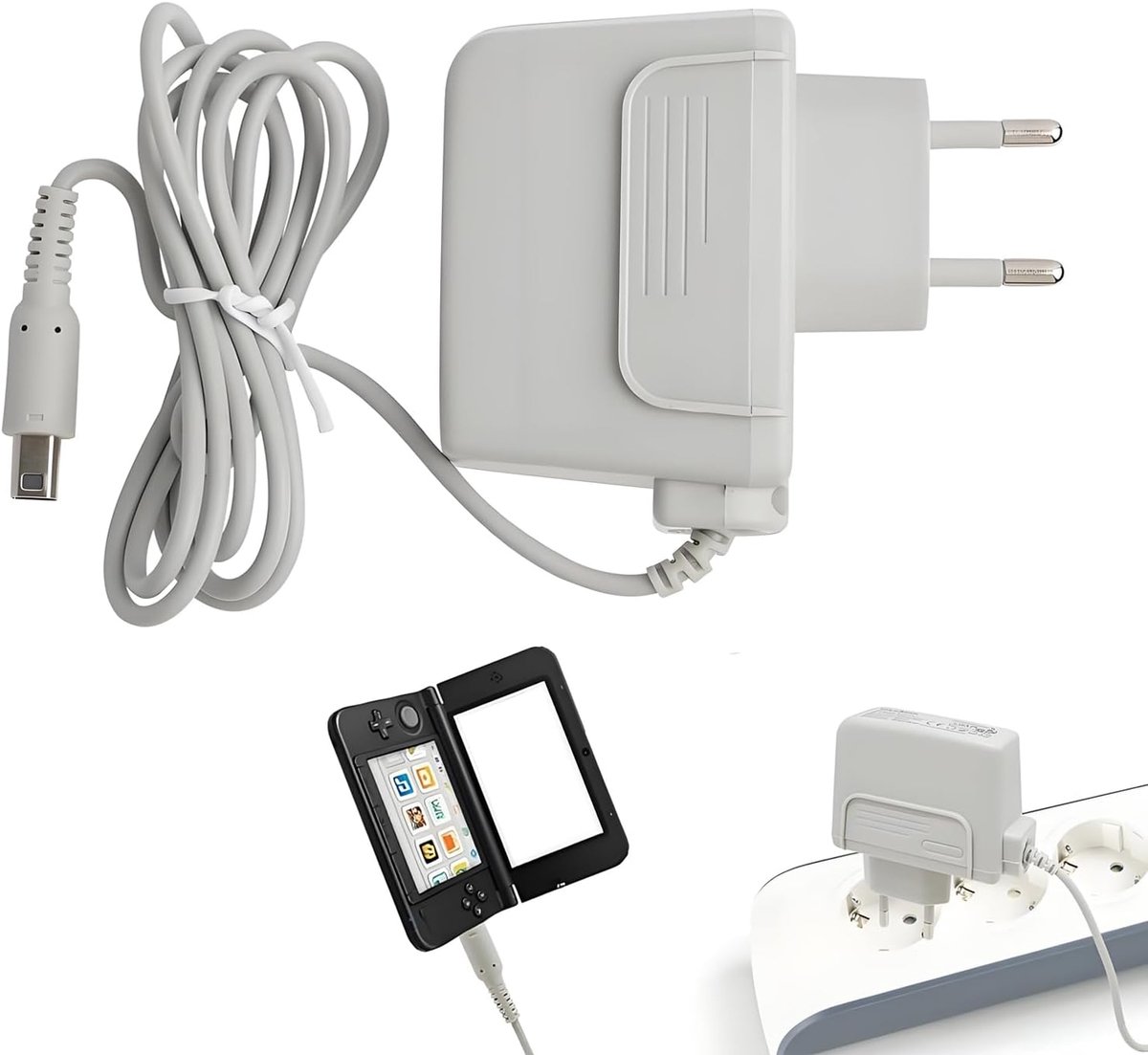 Oplader compatibel met Nintendo 3DS/3DS XL/2DS/DSi/DSi XL - veilig en duurzaam - eenvoudig te gebruiken - ShopVlot