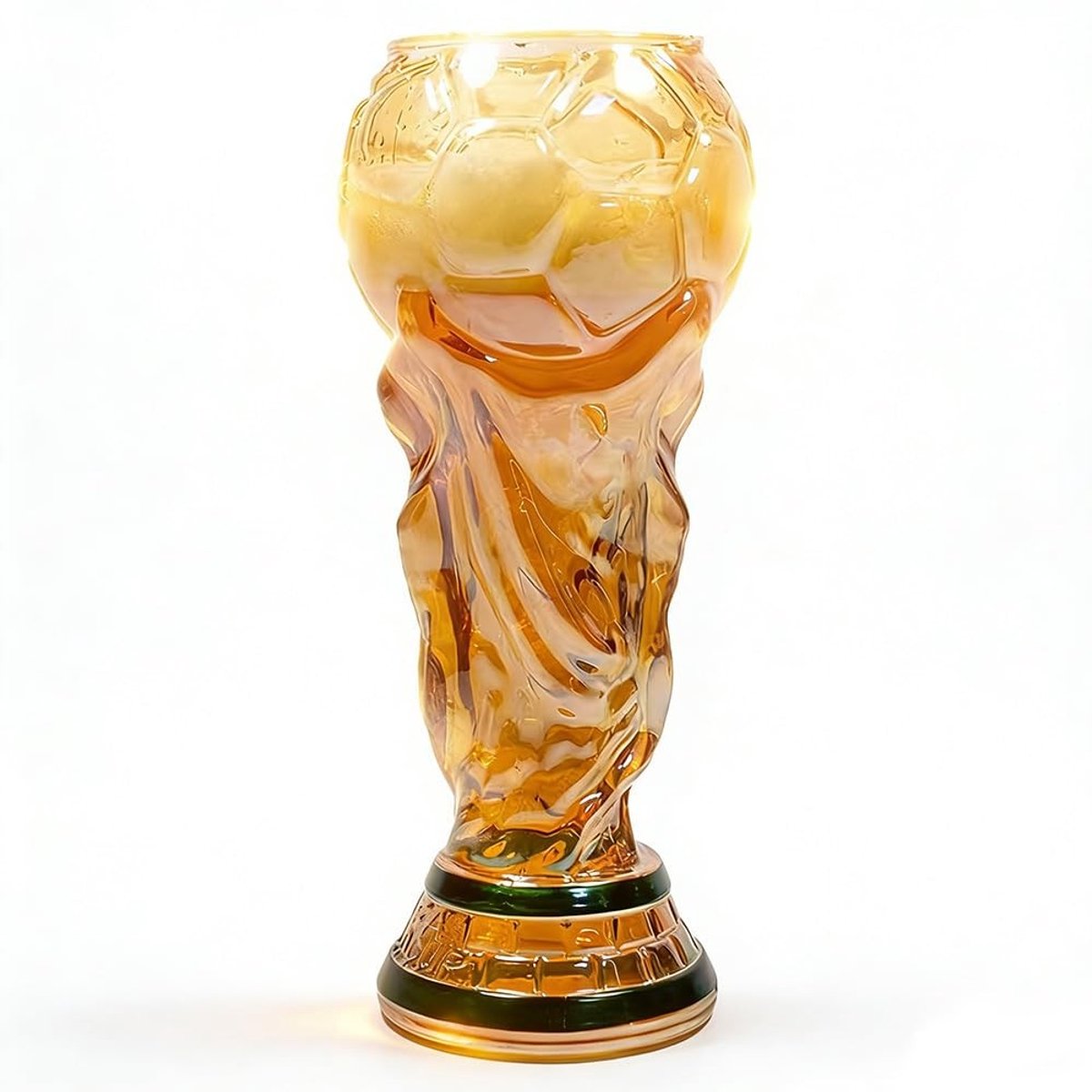 Solidchoice - 500ml Voetbal Bierglas voor Fans