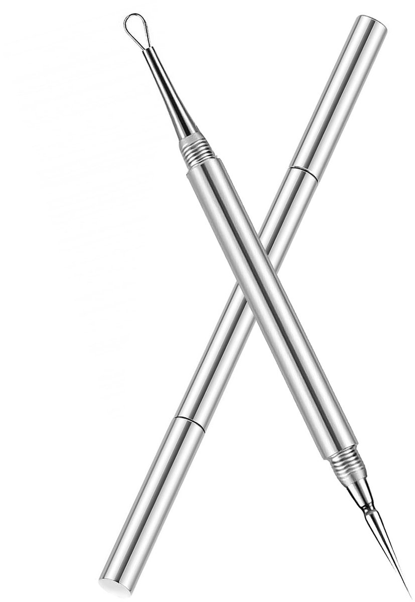 Solidchoice - Stalen Pimple Remover Set voor Huidverzorging