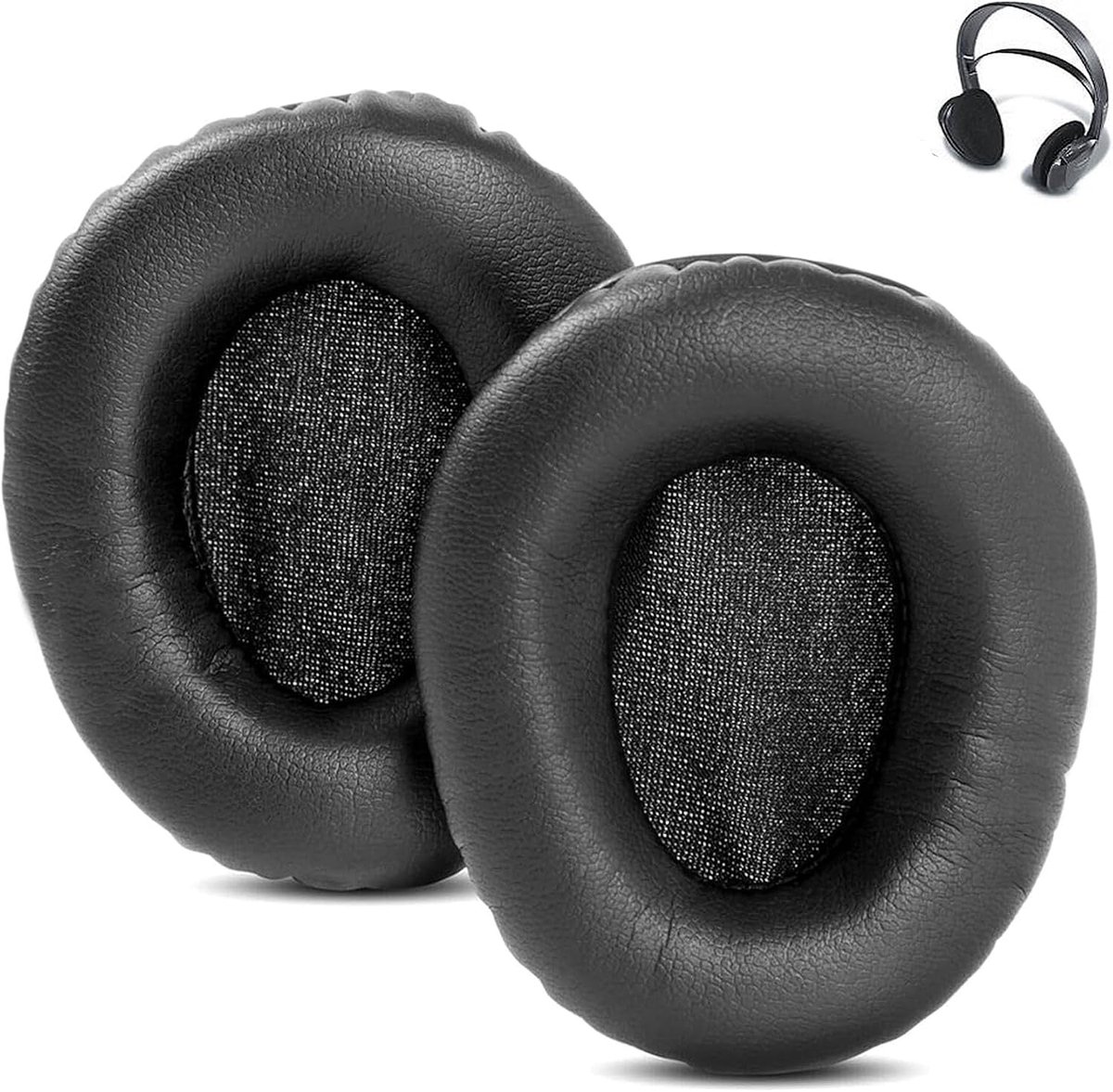 Ear Pads Compatible with Sony MDR-85/MDR-IF130K/MDR-IF230 headphones, replacement ear pads with softer protein leather - ShopVlot