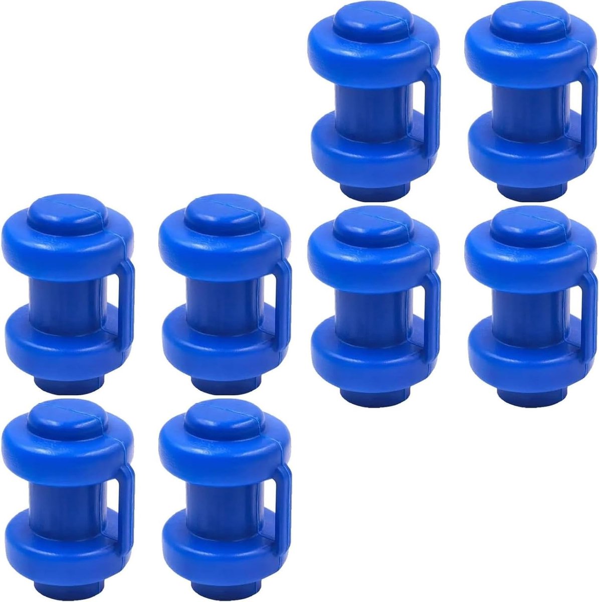 Trampoline polen caps 25mm - schuim rubber - vervangingsaccessoires - bescherm tegen roest en weer - ShopVlot