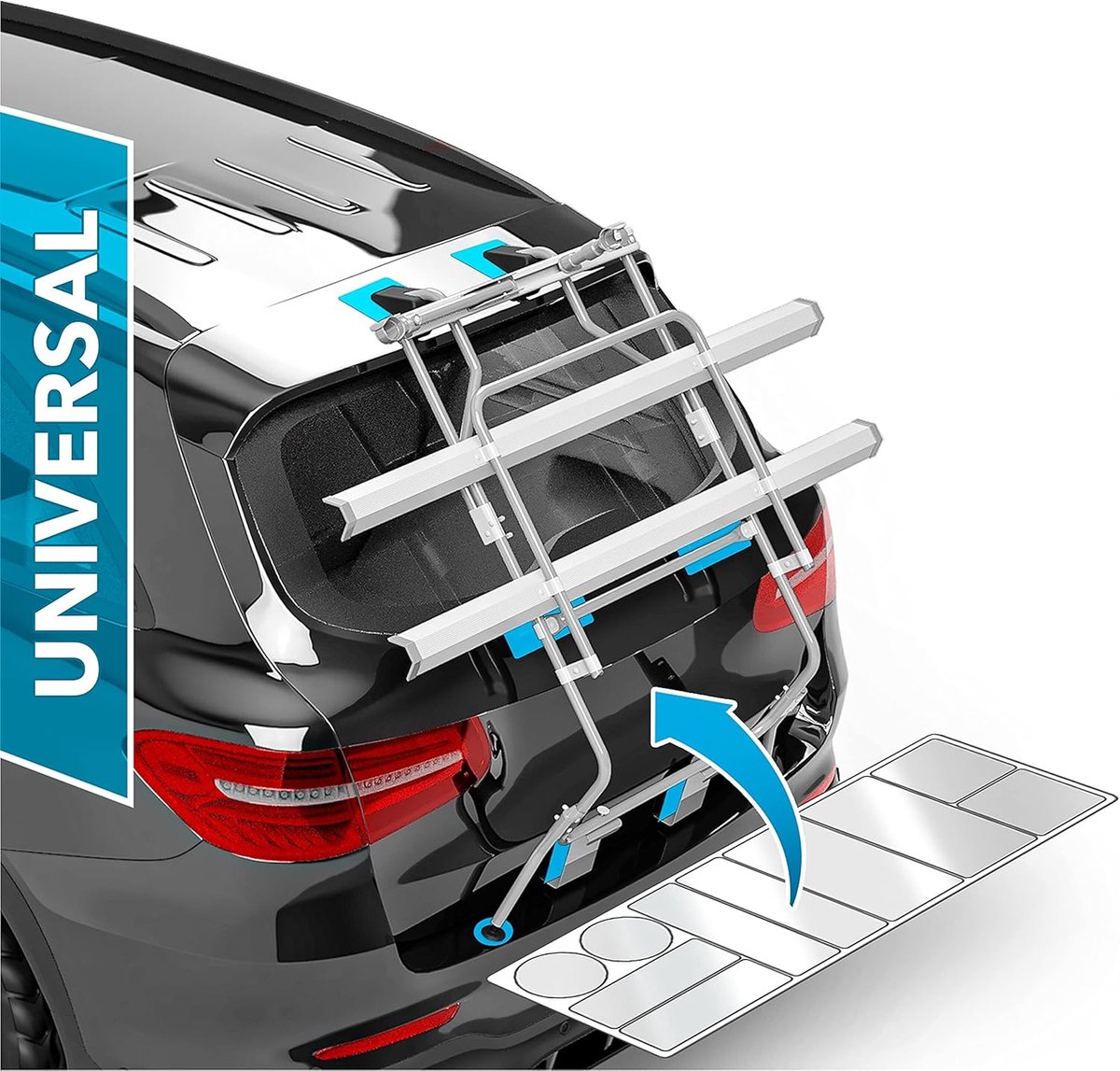 uProtect Bicycle Carrier Paint Protection Film for Rear Carriers - Protective Pad Set - ShopVlot