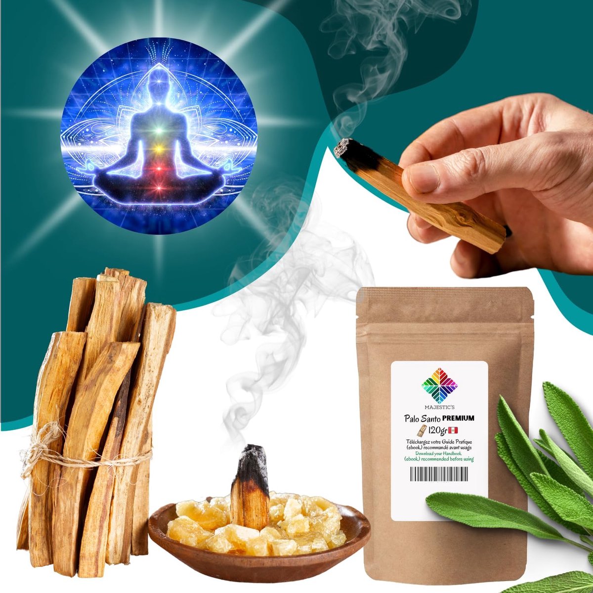 Palo Santo incense, 120 g - ShopVlot