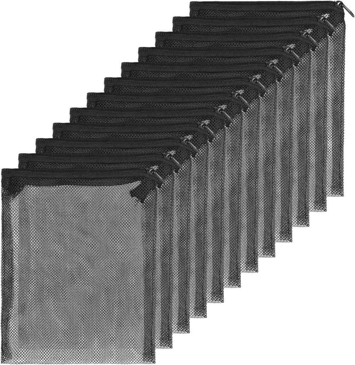 Aquarium filterzakken 12 stuks - polyester - multifunctioneel - perfect voor actieve kool - ShopVlot