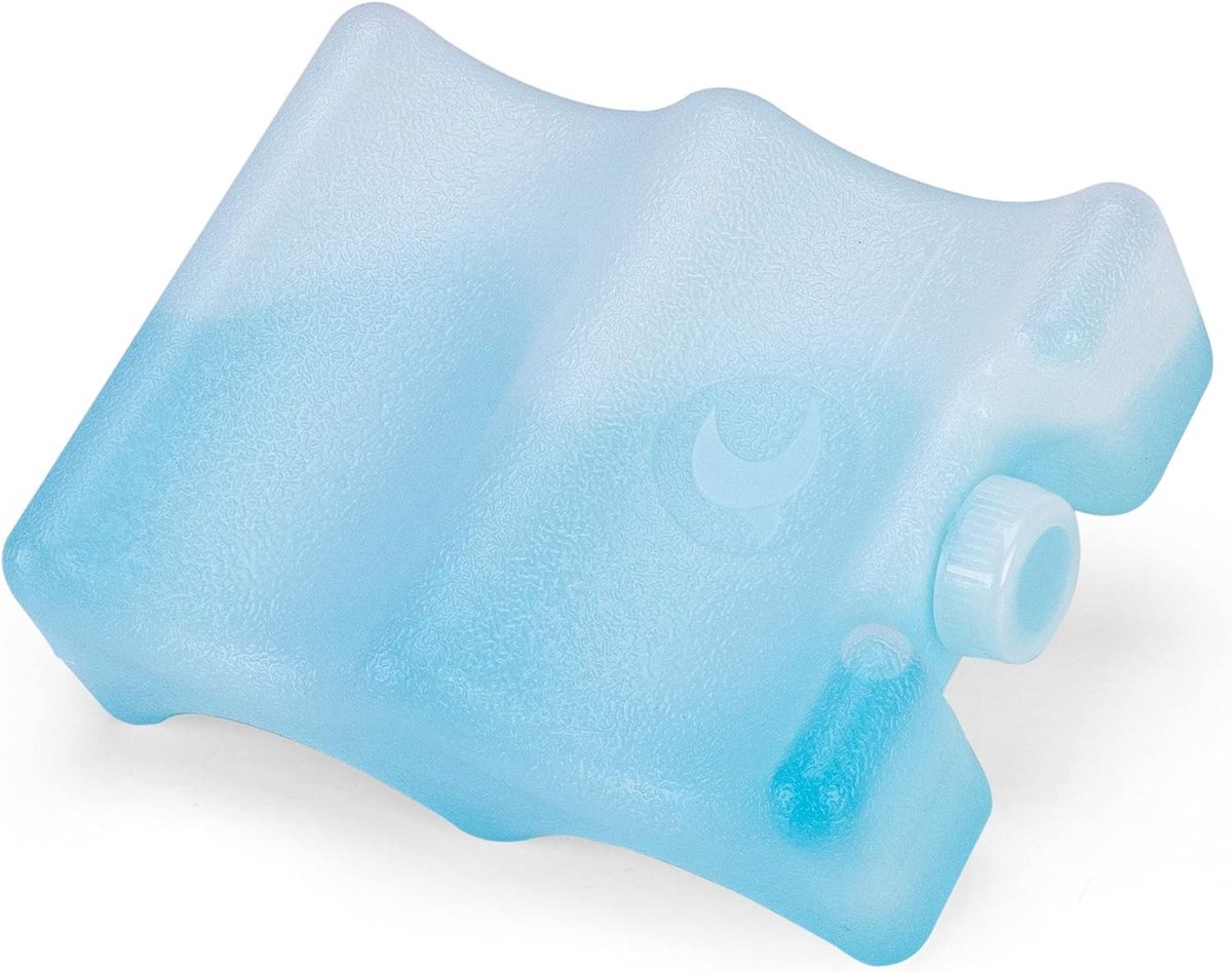 Herbruikbare koelblok voor flessen, ideaal voor koeltassen, koelboxen en picknicks, houdt 4 flessen tot 150 ml koel | 11,4 x 5,1 x 14,5 cm, perfect voor dranken en voedsel.