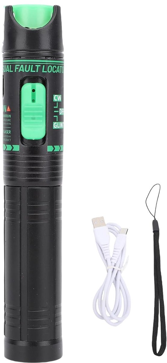 Fiber Optic Tester Pen 30Km - 650Nm VFL - Universele 2.5mm Connector - Voor nauwkeurige foutdetectie - ShopVlot
