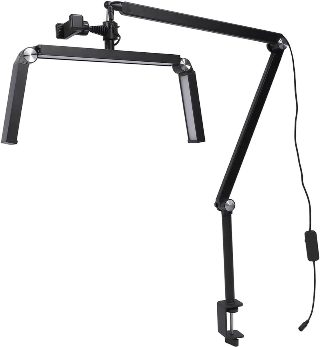 Nagellamp Thuis Desktop Cliplamp Schoonheid Nagellamp Binnen en buiten Invullicht Eenvoudige en opvouwbare draagbare - ShopVlot