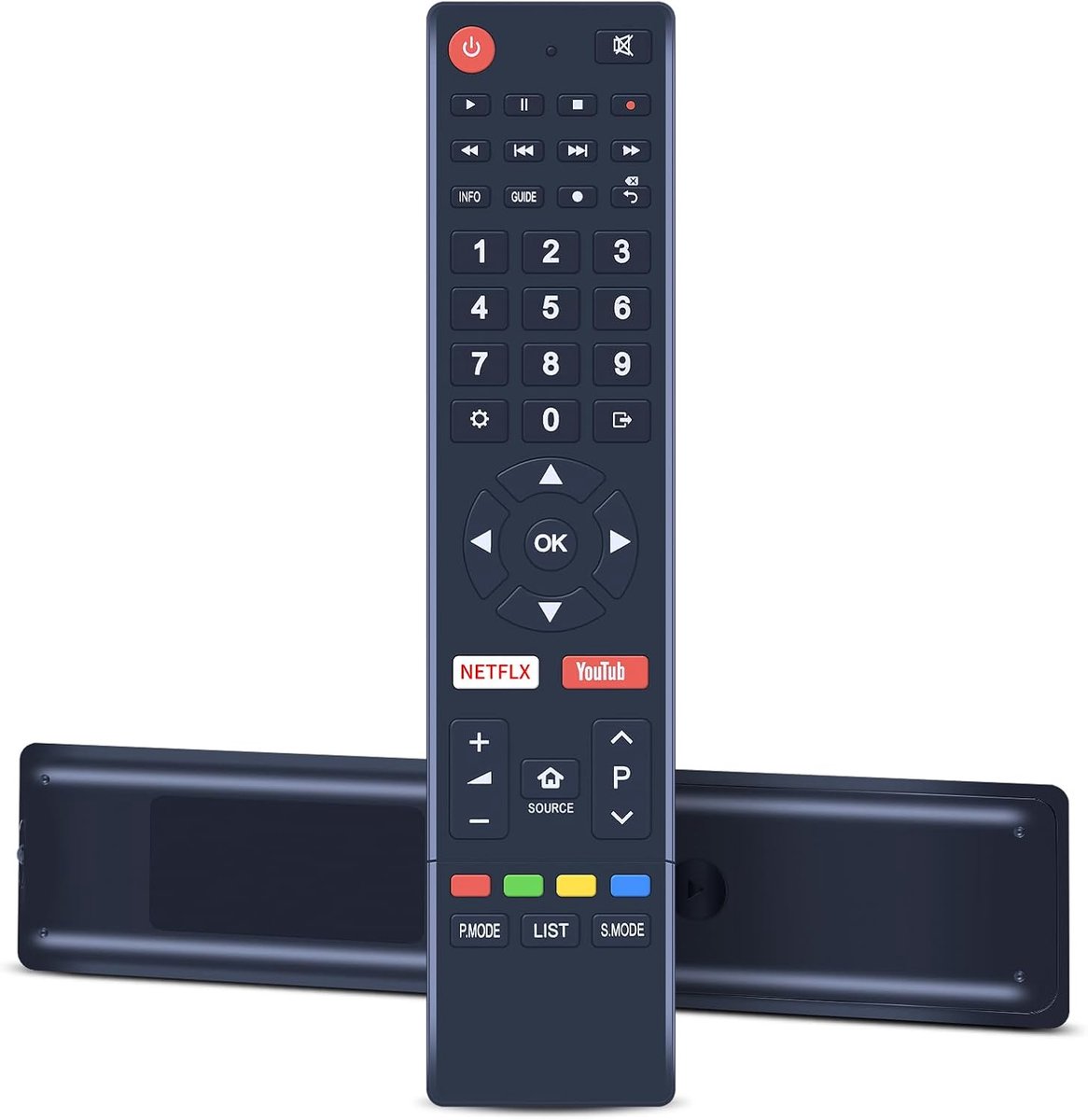 Vervangende afstandsbediening compatibel met SABA TV SB32HDS193 SB40FDS193 SB32HDS195 SB32FDS195 SB32HDS204 SB40FDS204 - ShopVlot