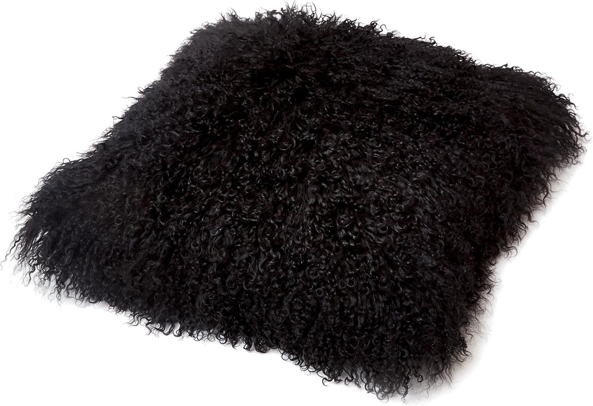 Reissner Lammfelle genuine Mongolian sheepskin pillow 40x40cm (wide variety of colors) - ShopVlot