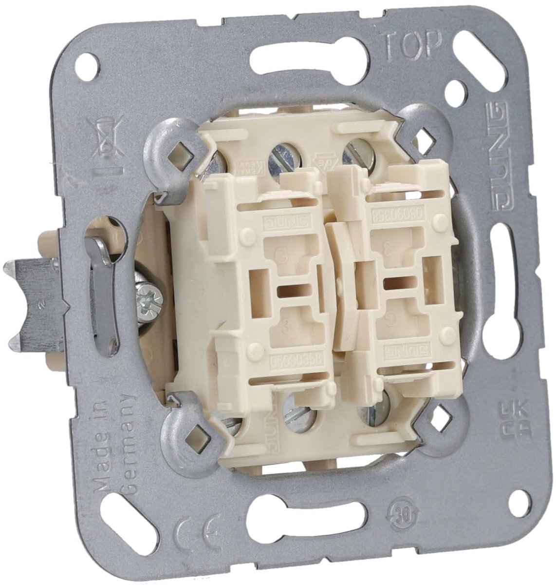 Multi-schakelaar dubbele knop - 532-4U - perfect voor installatie - gebruiksvriendelijke bediening - ShopVlot